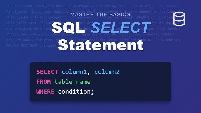 SELECT Statement in Oracle SQL